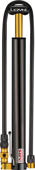  LEZYNE Micro Floor Pump - High-Velocity - Gloss Black 1MPMFDRV204HV 