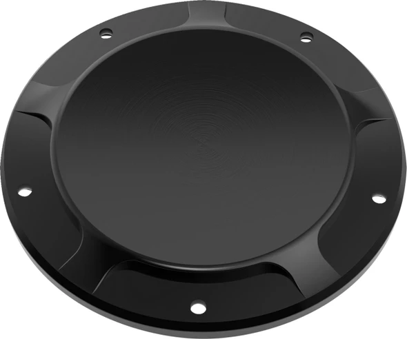  LA CHOPPERS County Line Derby Cover Derby Cover - M8 Softail - Black LA-P106-02B 
