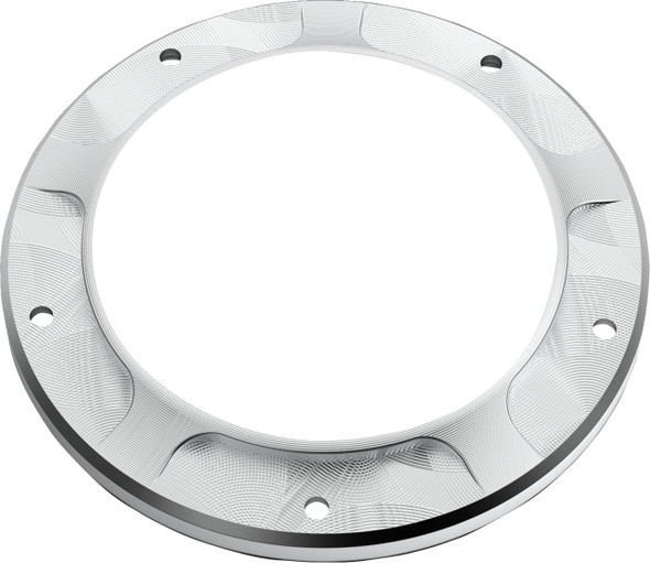  LA CHOPPERS County Line Derby Cover Derby Cover - M8 Softail - Raw LA-P106-02 