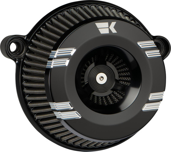 KHROME WERKS Khrome Werks Instigator Air Cleaner Black 2008-2016 Electra Glide Road King Street Glide 250200 