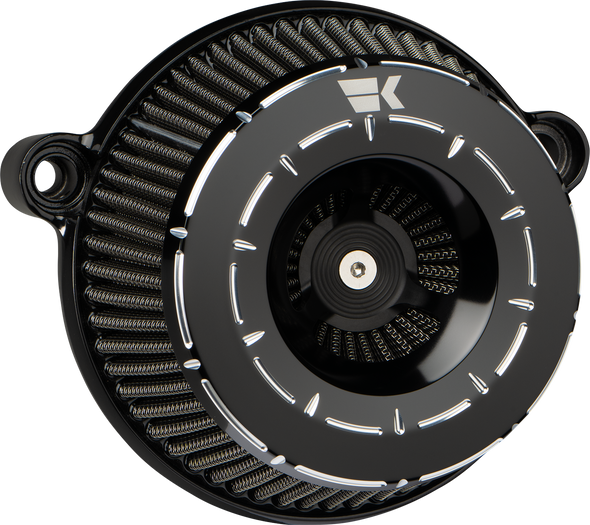 Khrome Werks Instigator Air Cleaner Black Tracer for 2017-2023 Harley-Davidson M8 Touring Models 250110