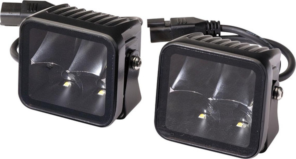  MOOSE UTILITY LED Cube Light - 3" - Black MSE-BLPKIT 
