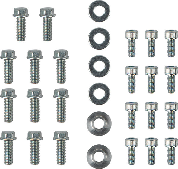  MOOSE RACING Billet Radiator Guards - Silver - Beta 12-4024 