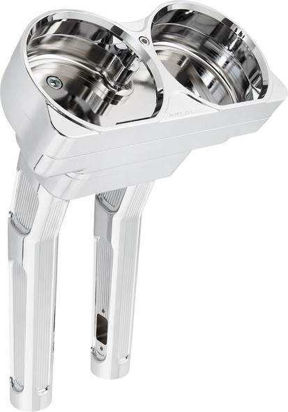  ARLEN NESS Method Kickback Handlebar Riser - 10" - Chrome 520-033 