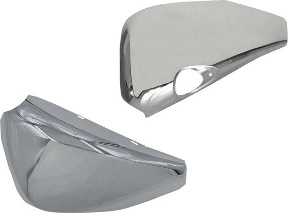  DRAG SPECIALTIES Side Cover - Right - Chrome 301077 