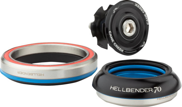  CANE CREEK CYCLING COMPONENTS Hellbender 70 Headset - Complete - IS41/28.6/H9 - IS52/40 - Black BAA1188K 