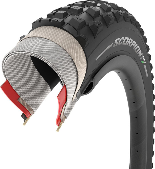  PIRELLI Scorpion* E-MTB R Tire - 27.5 x 2.6 (65-584) - 30 C 3834600 