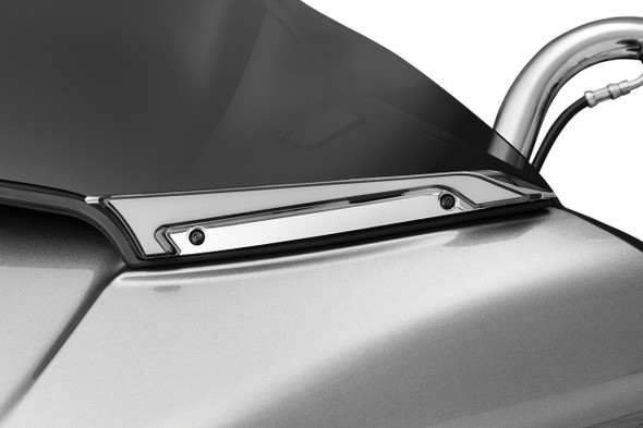  KURYAKYN Windshield Trim with Light - Chrome KUR2945 