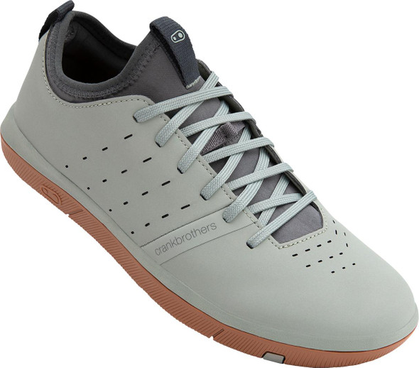  CRANKBROTHERS Stamp Street Fabio Flat Shoes - Sage/Gum - US 8.5 SSL15670F085 