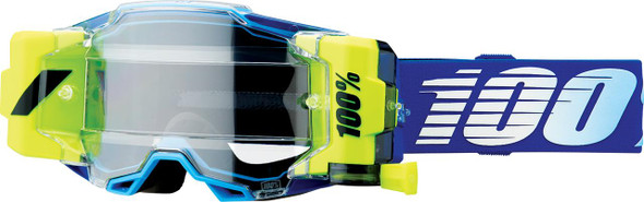  100% Armega Forecast Goggles - Royal - Clear 50006-00003 