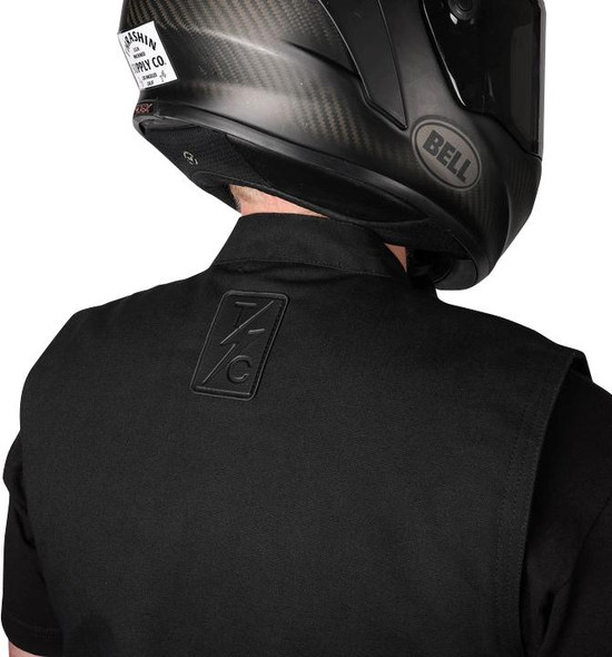  THRASHIN SUPPLY CO. Nightrider v2 Riding Vest - Black - Large TMJ-12-10 