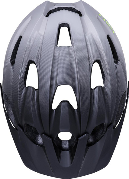  KALI Pace Helmet - Fade - Black/Gray/Fluorescent Yellow - S/M 0221722116 