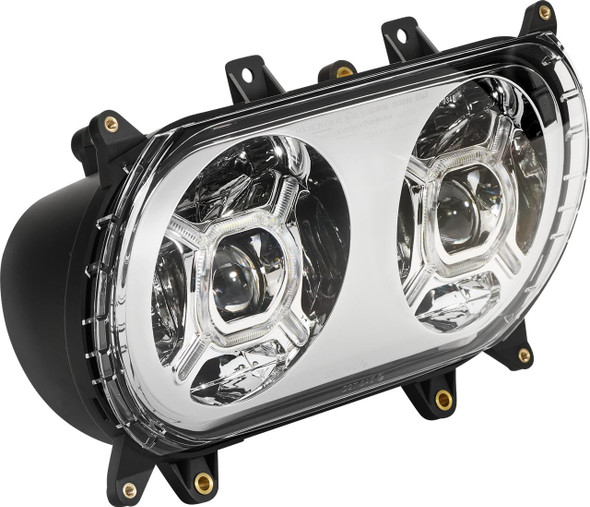  CUSTOM DYNAMICS ProGLOW* Headlight - Chrome - Road Glide PG-RG-C 