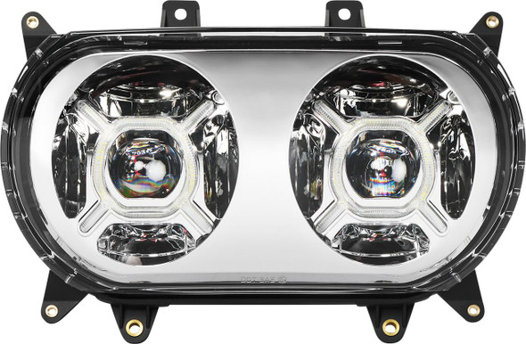  CUSTOM DYNAMICS ProGLOW* Headlight - Chrome - Road Glide PG-RG-C 