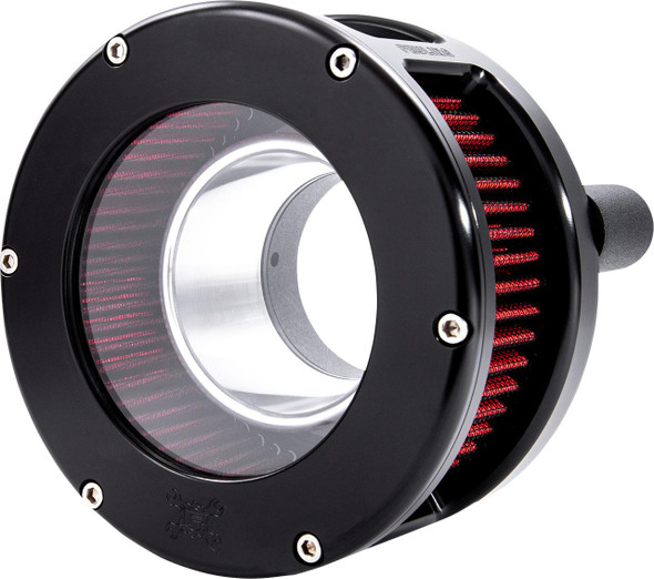  FEULING OIL PUMP CORP. BA Series Air Cleaner Kit - Black Anodized - Red Filter 5434 