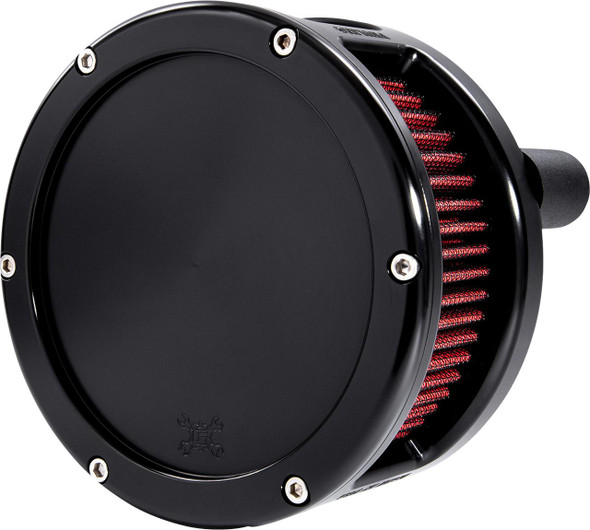  FEULING OIL PUMP CORP. BA Series Air Cleaner Kit - Black Anodized - Red Filter 5433 