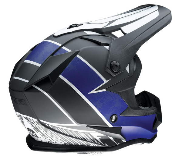  Z1R Youth F.I. Helmet - Fractal - MIPS - Matte Black/Blue - Large 0111-1513 