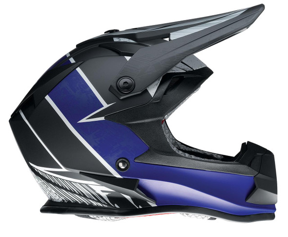  Z1R Youth F.I. Helmet - Fractal - MIPS - Matte Black/Blue - Medium 0111-1512 