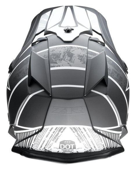  Z1R Youth F.I. Helmet - Fractal - MIPS - Matte Black - Medium 0111-1509 