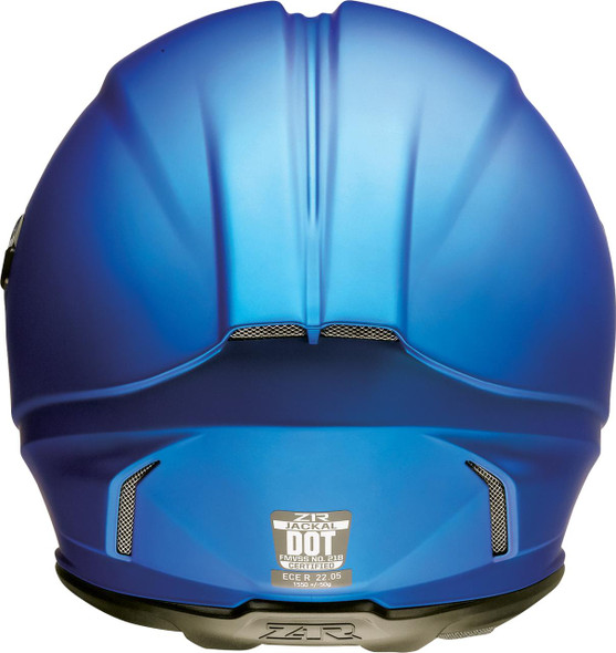  Z1R Jackal Helmet - Satin - Blue - Large 0101-14831 