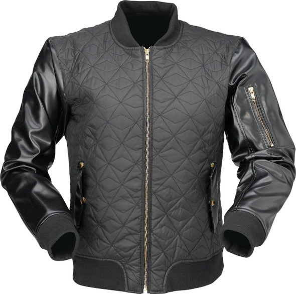  Z1R Women's Bomber Jacket - Black - 3W 2822-1504 