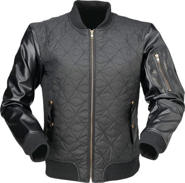 Z1R Women's Bomber Jacket - Black - Medium 2822-1499