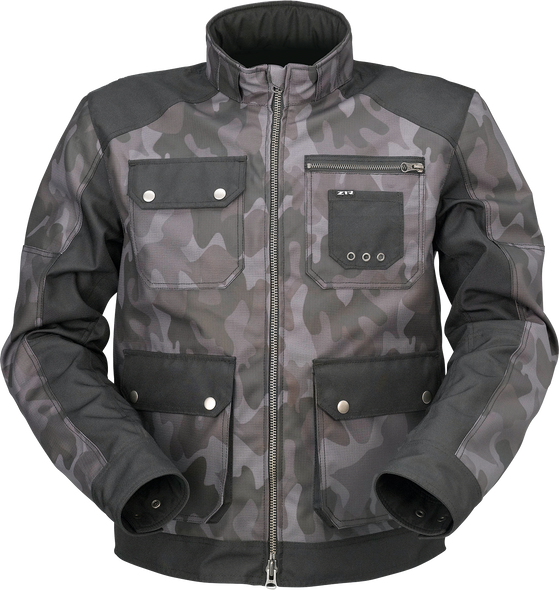 Z1R Camo Jacket - Camo Gray/Black - 5XL 2820-5970