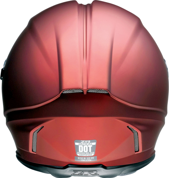 Z1R Jackal Helmet - Satin - Red - Small 0101-14822