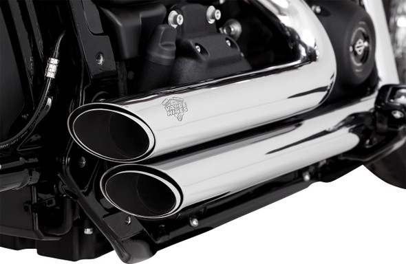  VANCE & HINES Shortshots Staggered Exhaust System - Chrome 17333 