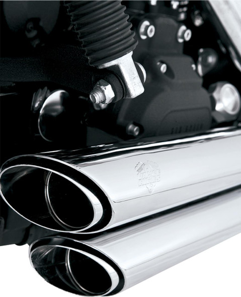  VANCE & HINES Shortshots Staggered Exhaust System - Chrome 17317 