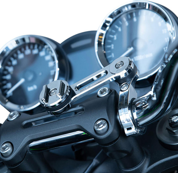 SP CONNECT Phone Mount - Pro - Handlebar Clamp - Chrome 53238 