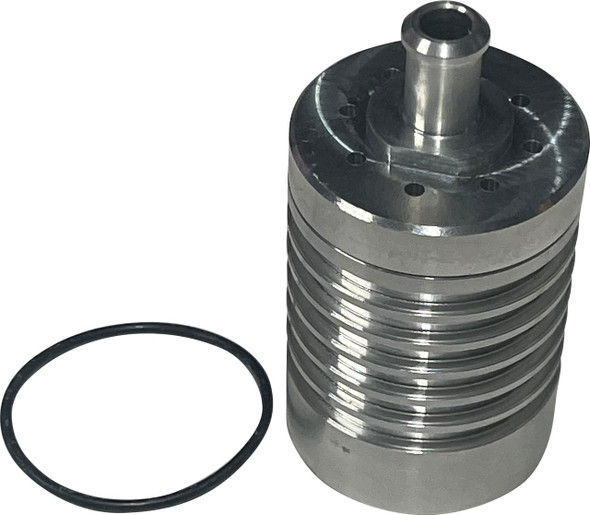  DK CUSTOM PRODUCTS Catch Can for External Breather System - Raw DK-4ST-CC-MCF 