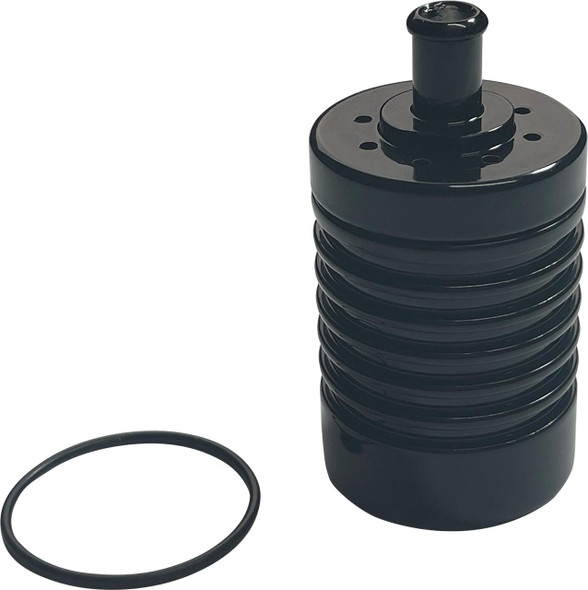  DK CUSTOM PRODUCTS Catch Can for External Breather System - Black DK-4ST-CC-BLK 