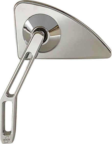  PRO-ONE PERF.MFG. Mirror - Mini w/V2 Cut-Out Stem - Chrome - Left 102120 