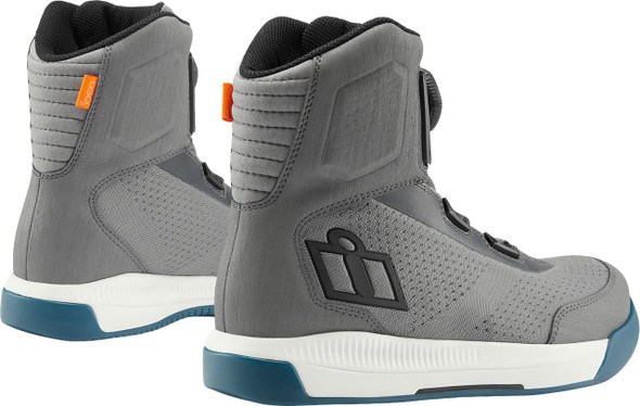  ICON Overlord* Vented CE Boots - Gray - Size 10 3403-1273 