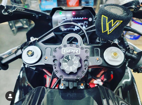 GPR Steering Damper - Black - V5-K - Yamaha R7 5-5011-4068 