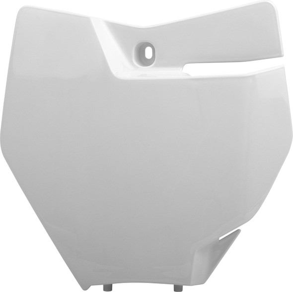  POLISPORT Number Plate - OEM White - KTM 8664900002 