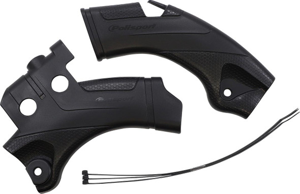  POLISPORT Frame Guards - Black - CRF 250R | 450R/RX 8478400001 