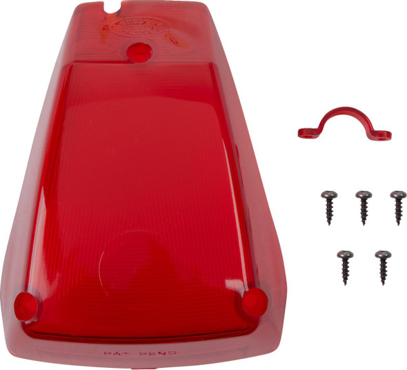  POLISPORT Taillight Lens - Red 8555800001 