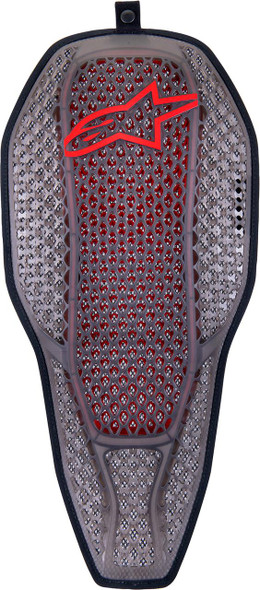  ALPINESTARS Nucleon Flex PROi Full Back Protector Insert - Transparent Smoke/Red - Large 6526323-003-L 