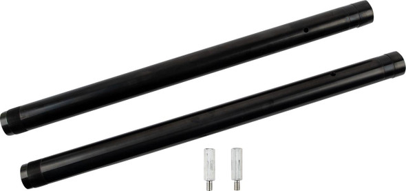  CUSTOM CYCLE ENGINEERING Fork Tube - 43 mm - LH 25" | RH 24-3/4" (+2") - Black DLC 710055 