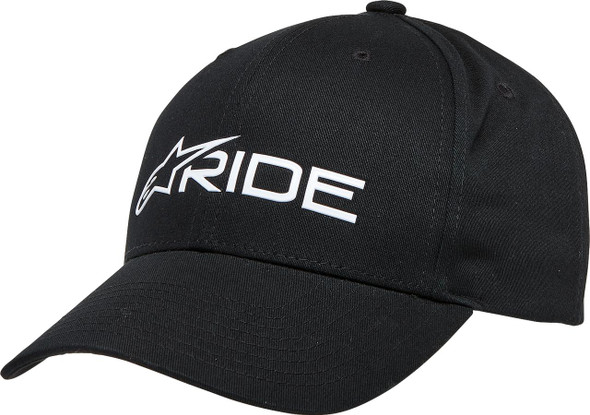  ALPINESTARS Ride 3.0 Hat - Black/White - One Size 1232-81030-1020 