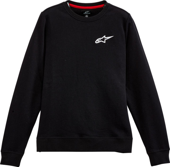  ALPINESTARS Women's Ageless Crew Fleece - Black - Medium 12325182010M 