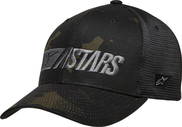  ALPINESTARS Reblaze Multicamo Hat - Military Black - One Size 1232-81020-10 