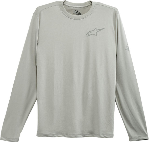  ALPINESTARS Pursue Performance Long-Sleeve T-Shirt - Silver - Medium 1232-71000-19-M 