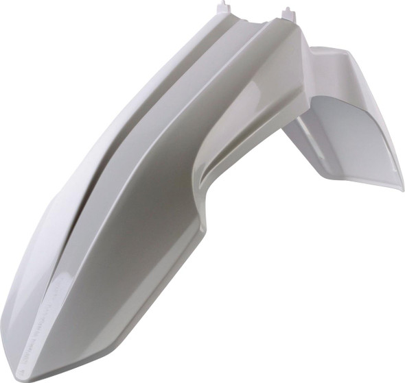  POLISPORT Fender - Front - White - RMZ 250/450 8550500003 