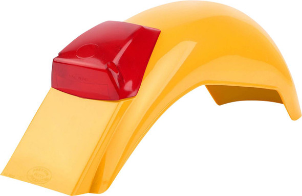  POLISPORT Fender - Rear - Enduro - Dark Yellow 8555700002 