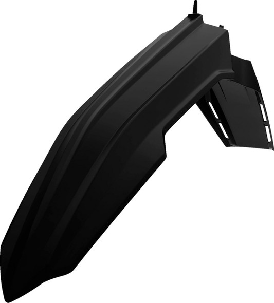  POLISPORT Fender - Front - Restyle - Black - RM 125/250 8576800002 