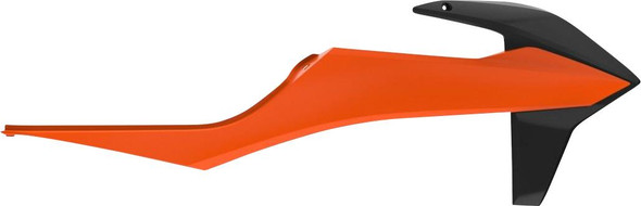  POLISPORT Radiator Cover - Orage/Black - EXC/EXCF/XCW/XCFW 8422100028 