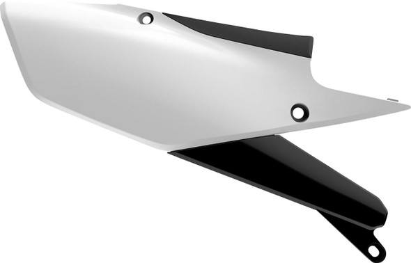  POLISPORT Side Panels - OEM White/Black - YZF 450 8419900002 